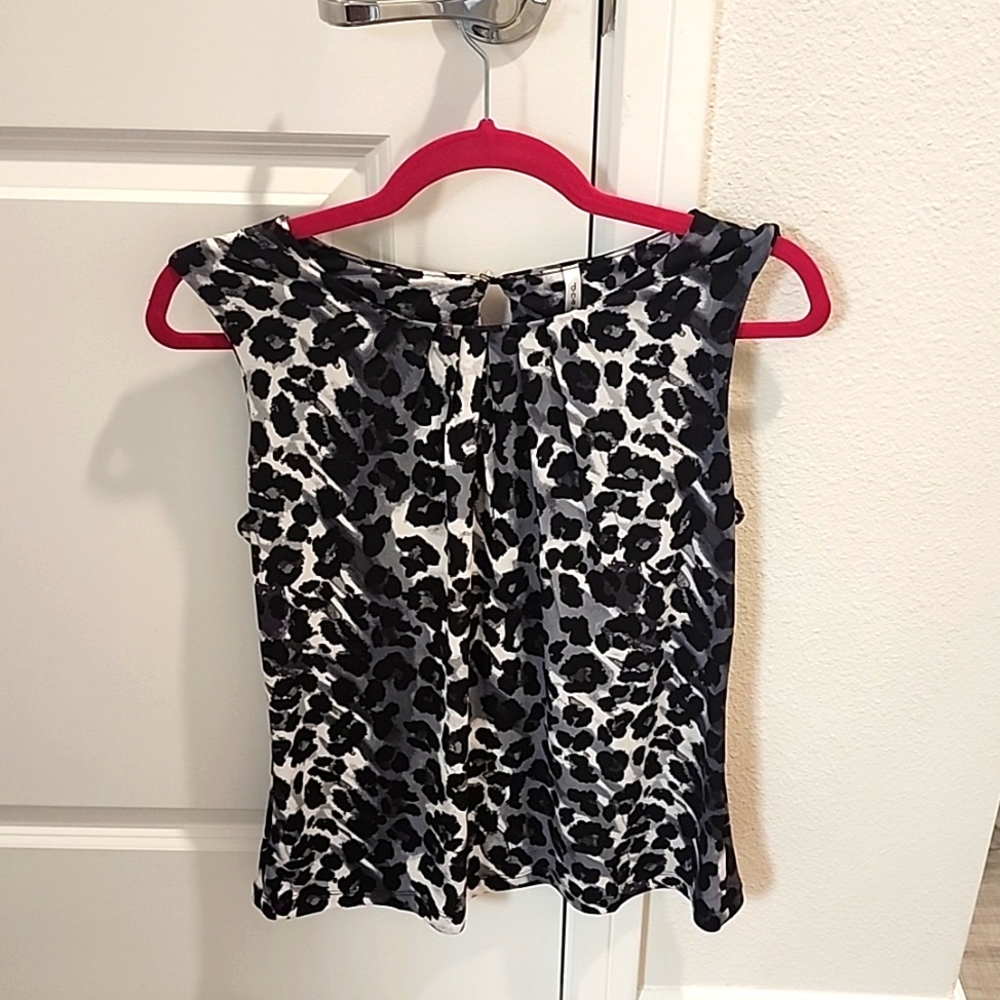 NWOT DNA Couture Animal Print Top